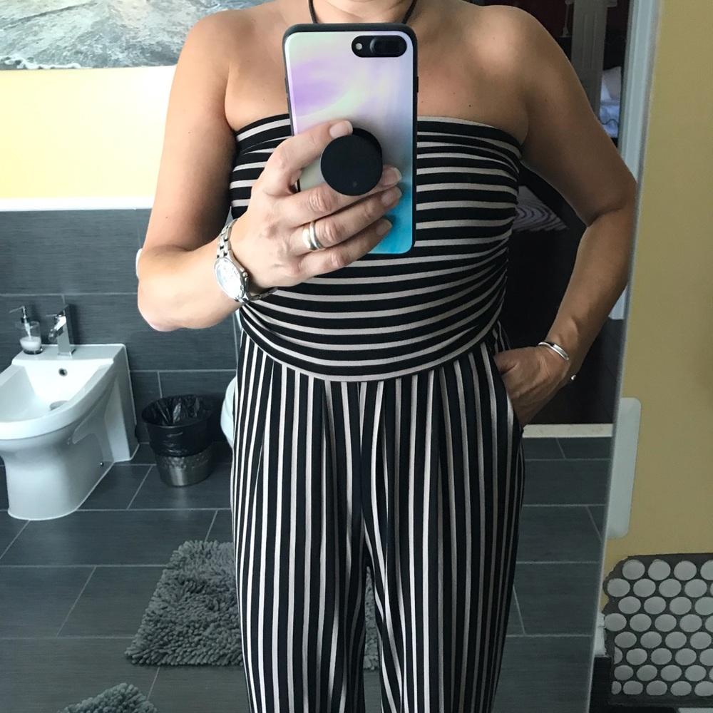 Great pinstripe romper